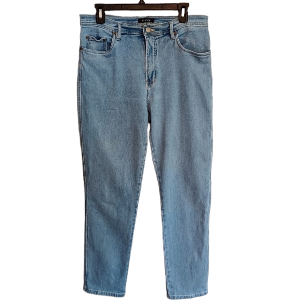 Bill Blass Lightwash Stretch Jeans Size 12
